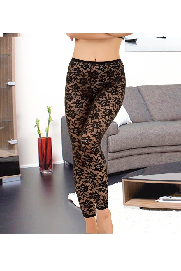 Lycra See-Through Long Women's Tights