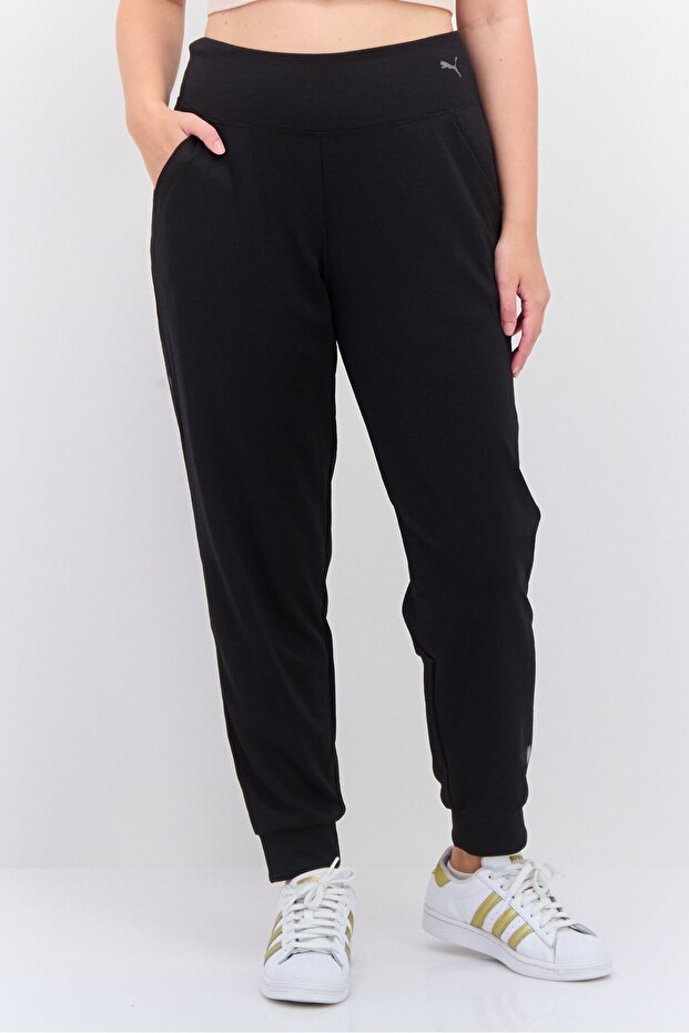 Women Sportswear Fit Training Sweatpants, Black