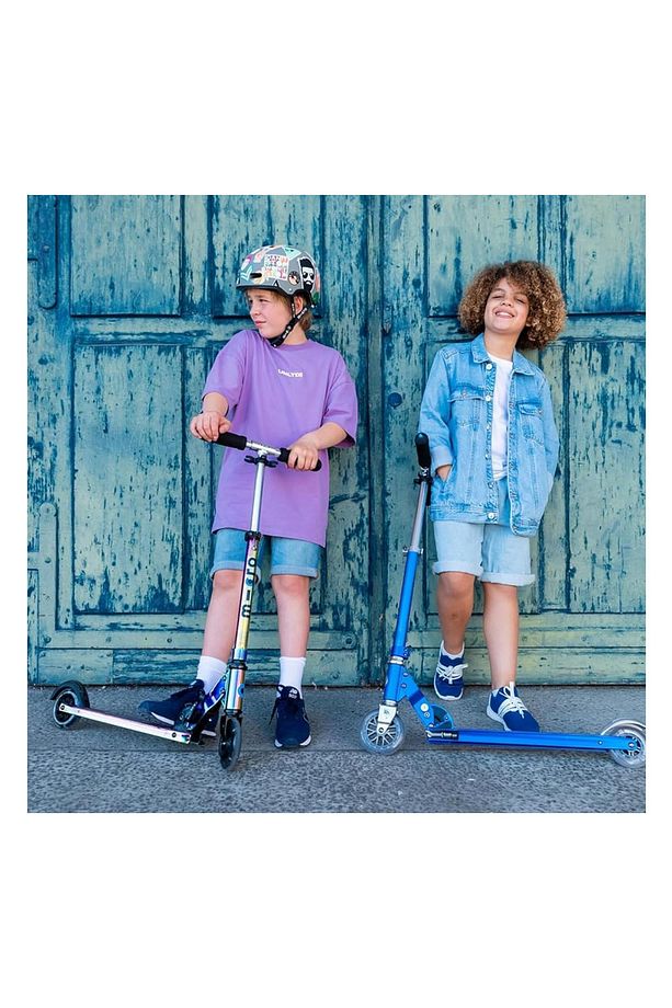 2 Tekerlekli Scooter Sprite LED Saphire Blue 6+ Yaş Lacivert - 5