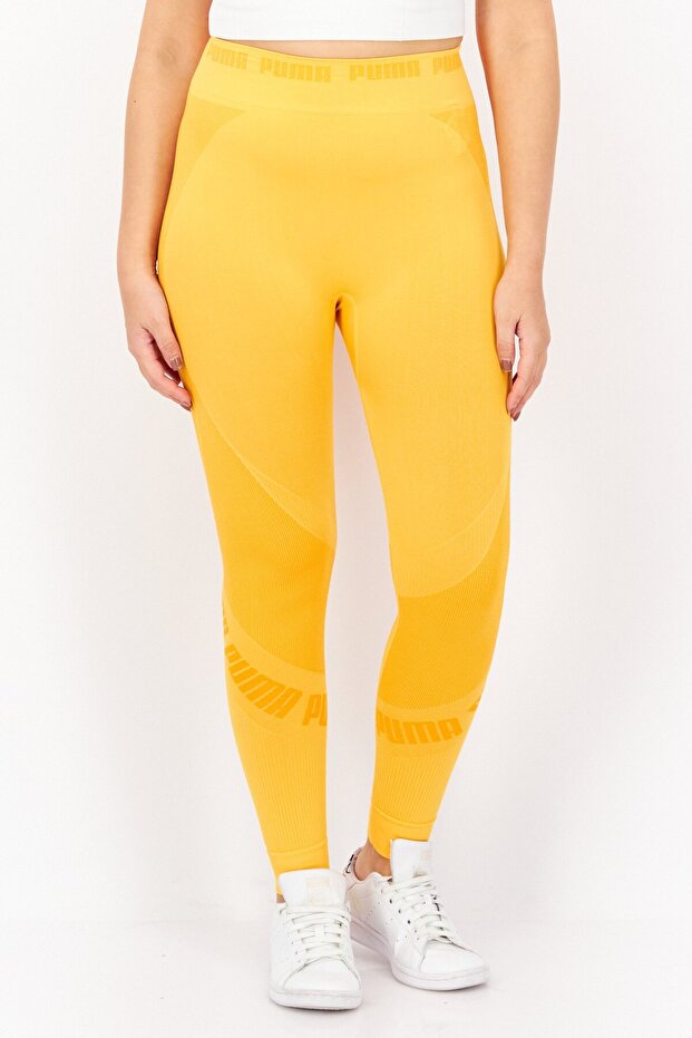 Women Sportswear Fit Training Leggings, Orange