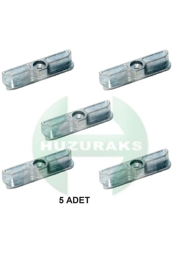 5 Adet Pimapen Ispanyolet Karşılığı Zamak 6000 - Kapı Bağlantı Elemanı - Garantisiz - 1