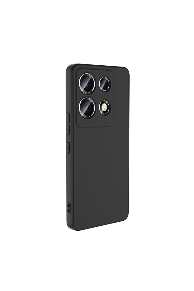 İnfinix Note 30 VIP Uyumlu Kılıf Lansman Kadife İç Yüzeyli Yumuşak Soft Koruyucu Kapak - 3