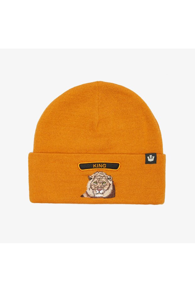 107-1797 Soft Rock King Unisex Orange Beanie