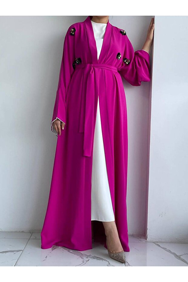 Fuşya Ebrar Abaya - 7