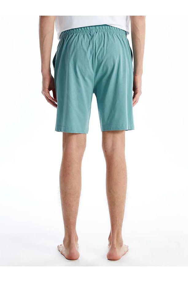 Slim Fit Erkek Pijama Alt Şort - 4