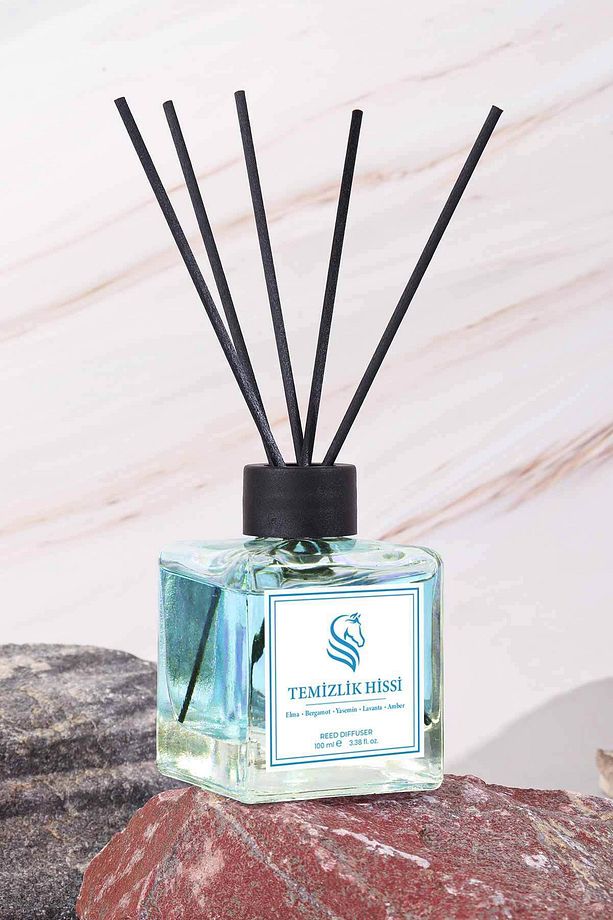 Çiçeksi Temizlik Hissi Çubuklu Oda Kokusu Clean Breeze Reed Diffuser 100ml - 2