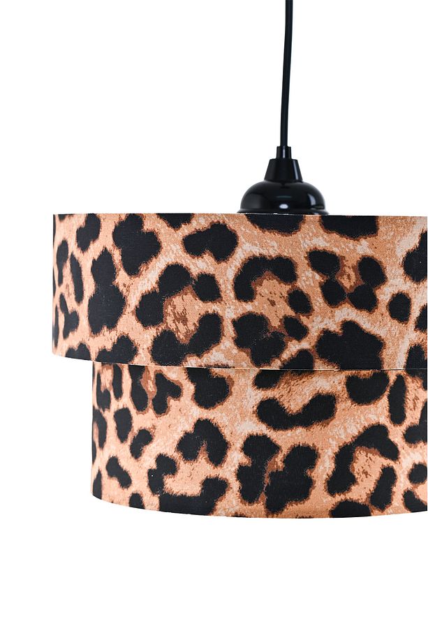 Leopar Desenli Sarkıt Avize - 2