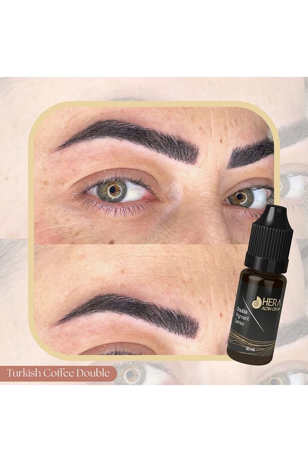 6 ADET 20 ML TÜM RENKLER KALICI MAKYAJ VE MİCROBLADİNG BOYASI - 6