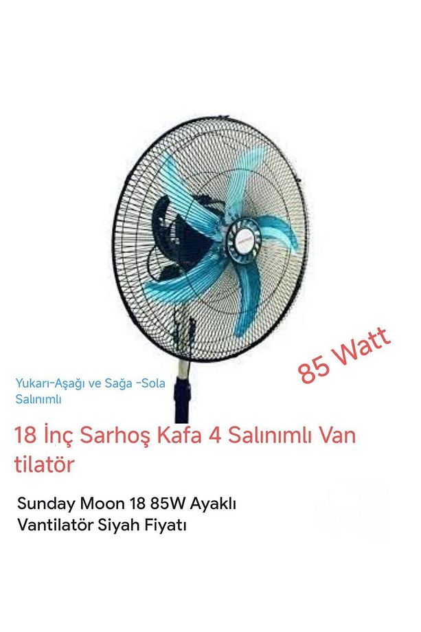 SARHOŞ KAFA VANTİLATÖR 85 WATT - 1