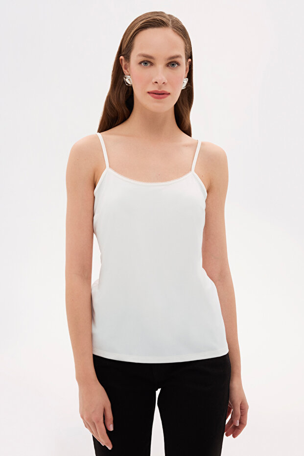 Ekru Askılı Atlet - 3