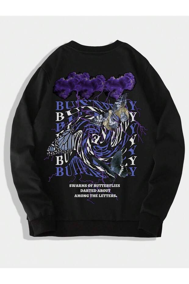 Women'S/Men's Unisex Stylish Comfortable Cotton Special Design Sweatshirt 7638