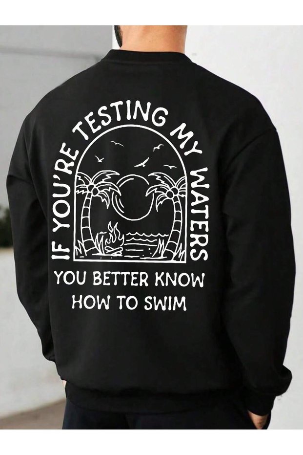 Women'S/Men's Unisex Stylish Comfortable Cotton Special Design Sweatshirt 4587