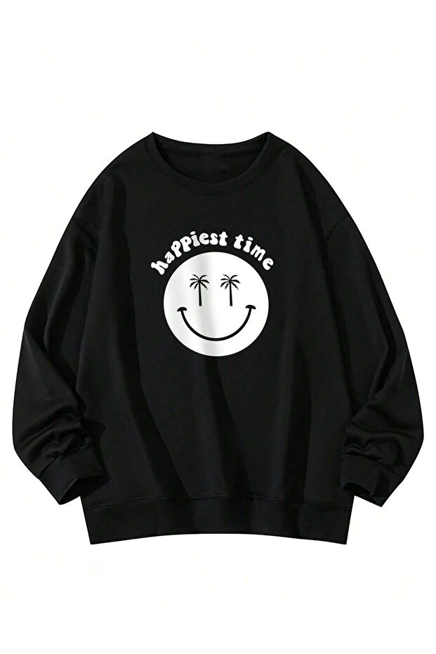 Seria Coke Letter Graphic Drop Shoulder Hanorac căptușit termic - 3