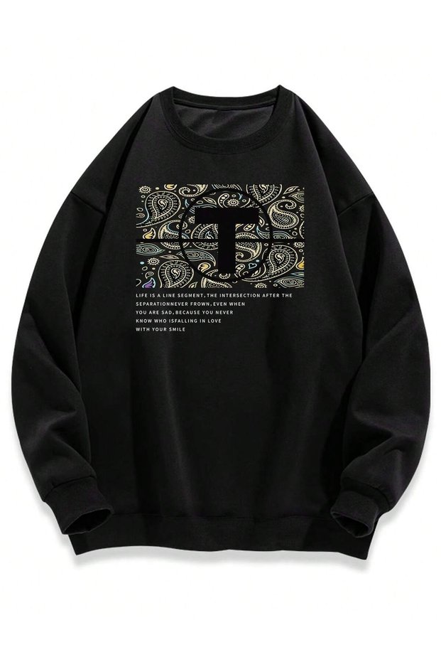 Stylish and Comfortable Women'S/Men's Special Design Swetshirt 4590