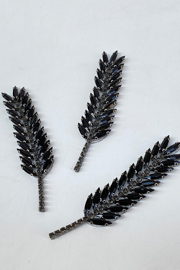 الشمعدان الحجري اللامع الملتصق بنمط أوراق الشجر - 4