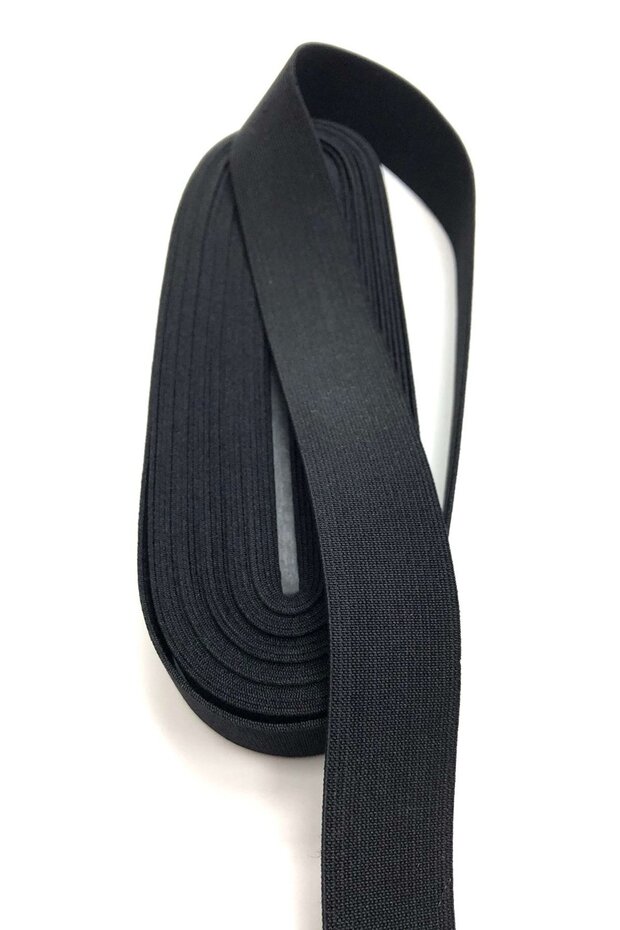 Siyah Lastik 3 cm (1 mt ) - 1