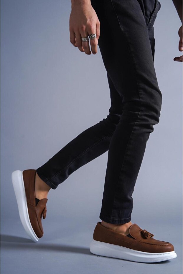 Günlük Spor Klasik Ayakkabı 818 Taba - 3