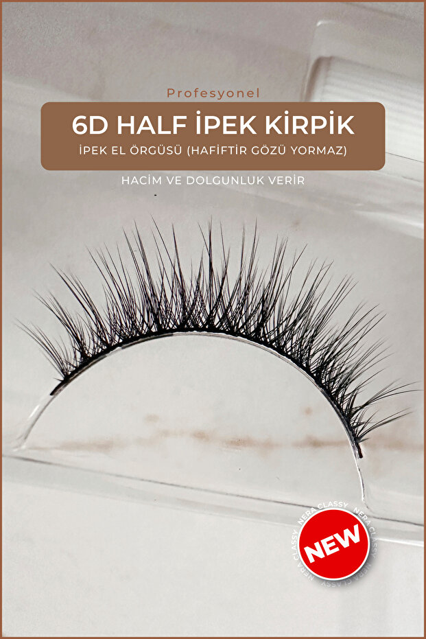 İpek Kirpik - Doğal Ve Hafif Kirpik - Takma Kirpik (HAFİFTİR GÖZÜ YORMAZ) - 1