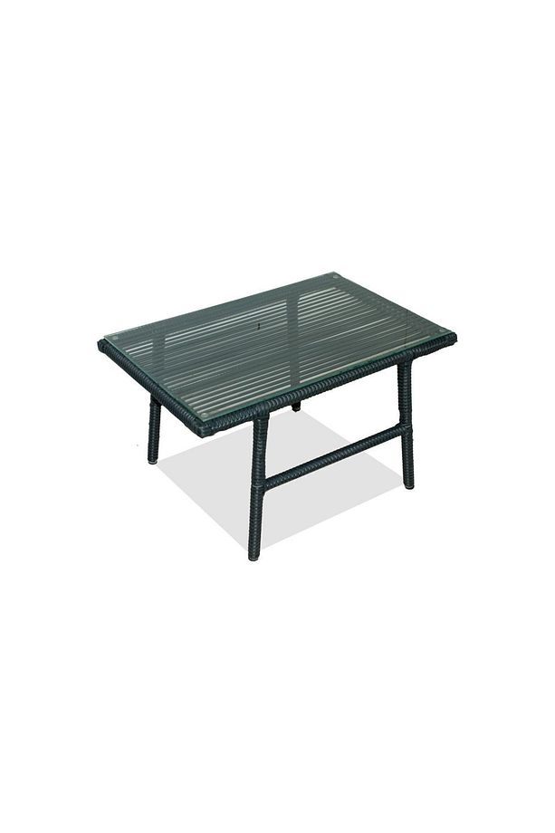Berlin 2 1 1 Rattan Bahçe Balkon Oturma Takımı Taş Gri - 5