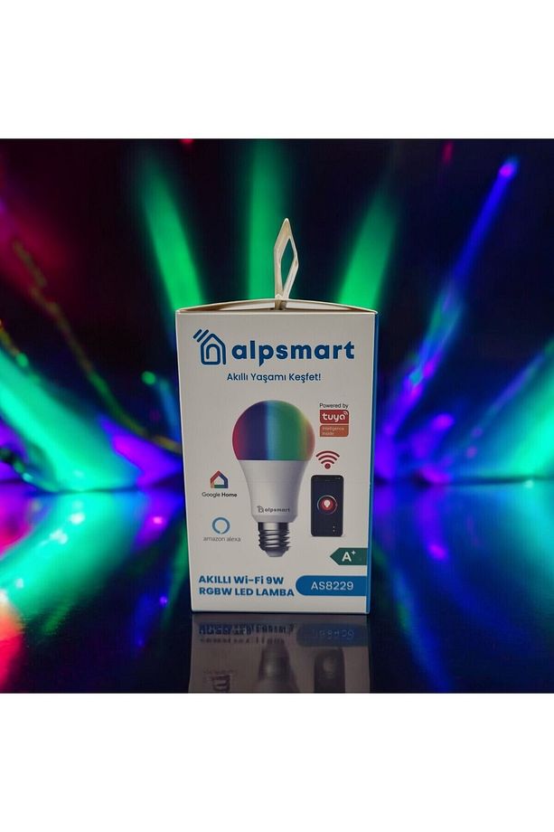 As-8229 Cw Akıllı Wifi Led Lamba Tuya Destekli 9w Ampül - 4