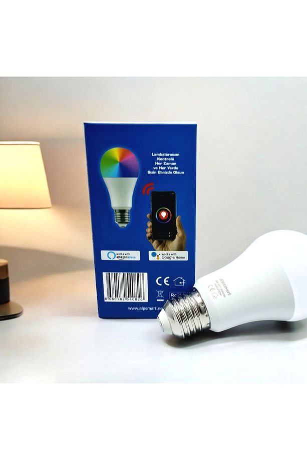 As-8229 Cw Akıllı Wifi Led Lamba Tuya Destekli 9w Ampül - 5