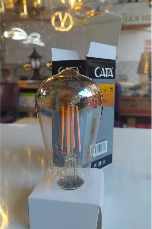 8 W Rustik Led Ampül E27 2700k Ct-4290 - 3