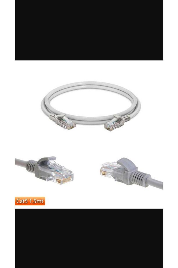Cat5e Kablosu Ethernet Adet 10 Metre Internet Modem Lan Rj45 Orijinal - 3