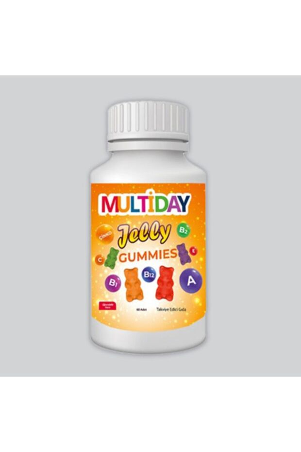 Multıday Multivitamin Jelly 100 Gummies 8680941302139 - 1