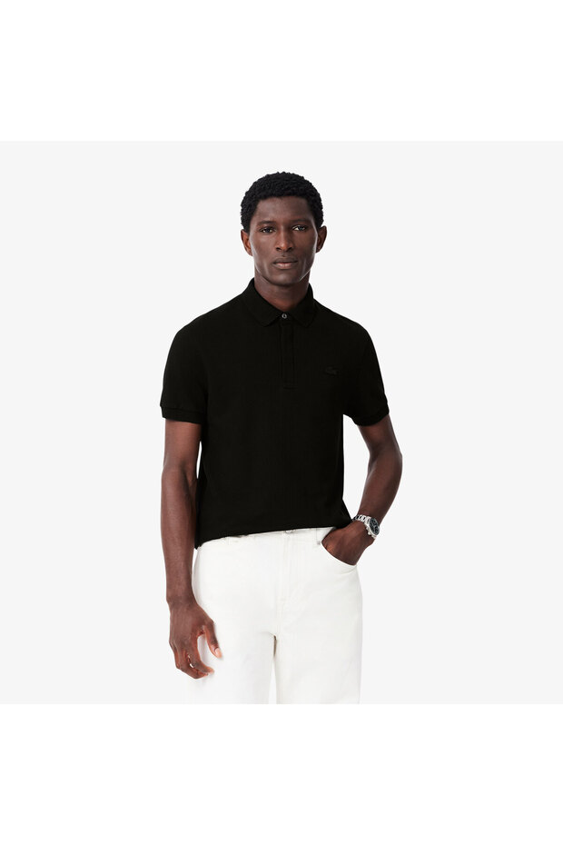 Paris Erkek Regular Fit Siyah Polo - 1