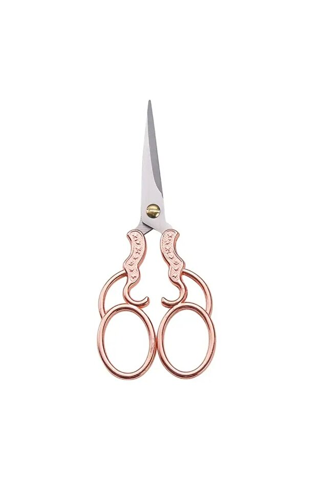 Söz Nişan - Sewing Embroidery Scissors Rose Gold Color