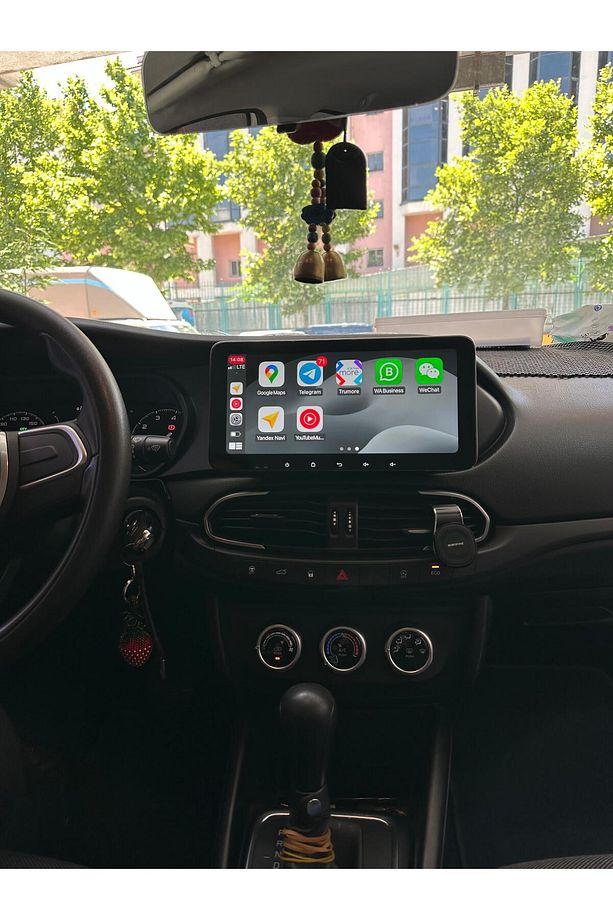 FIAT EGEA 10.33" 4+64 ANDROİD APPLE CARPLAY ANDROİD AUTO MULTİMEDİA TEYP - 3