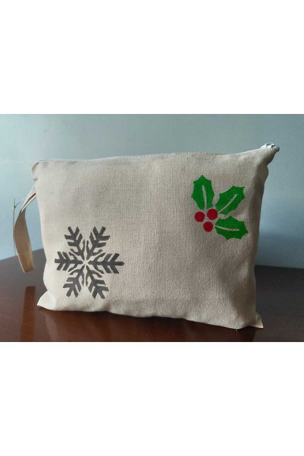 Snowflake Handbag Bez El Çantası - 1