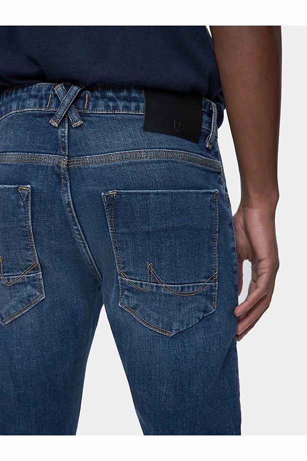 Erkek Mavi Joshua Valor Safe Wash Jean 01009507591603055779-Std - 4