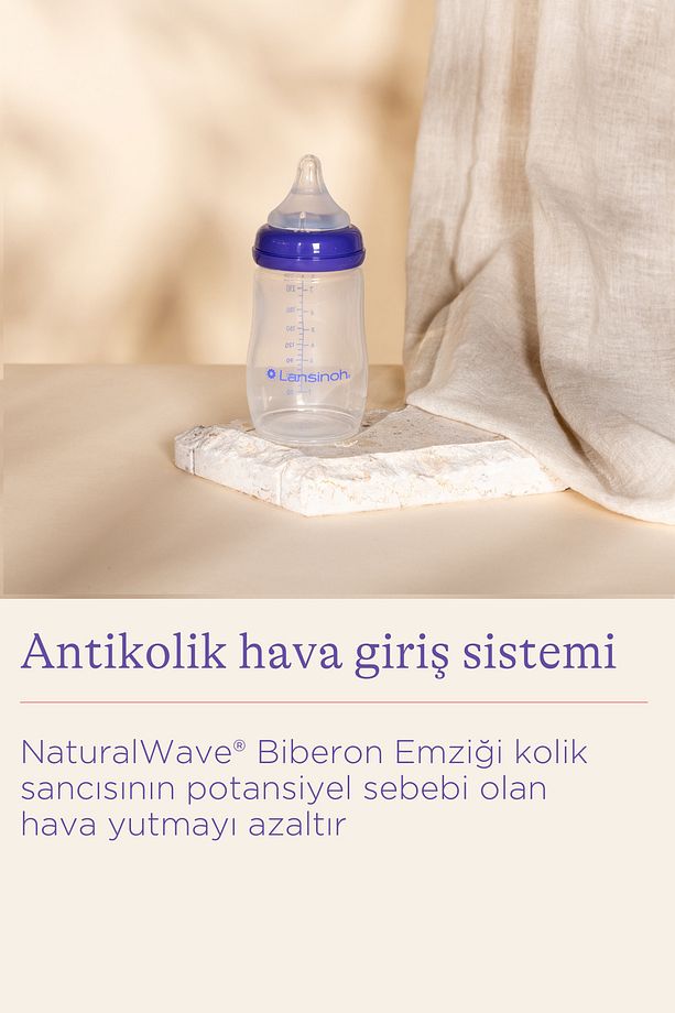 160 ml, 240 ml Biberon ve NaturalWave® Biberon Emziği Başlangıç Seti - 4