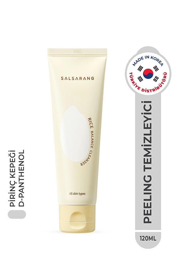 Salsarang Rice Balance Cleanser Peeling Effective Rice Bran Cleanser Korea 120ml