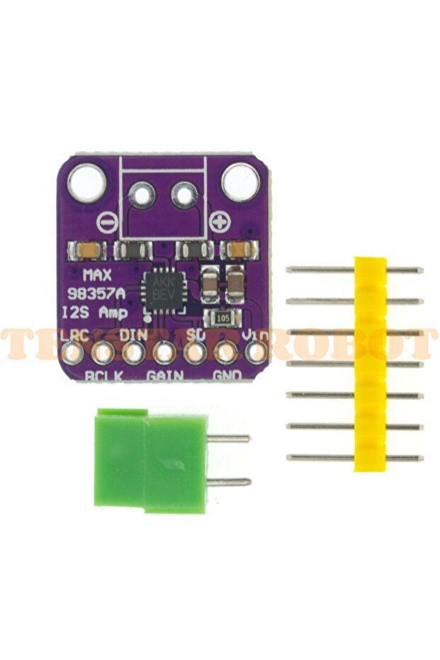 MAX98357 TENSTAR MAX98357 I2S 3W Class D Amplifier Panel Breakout Module Dac Decoder بدون مرشح - 1
