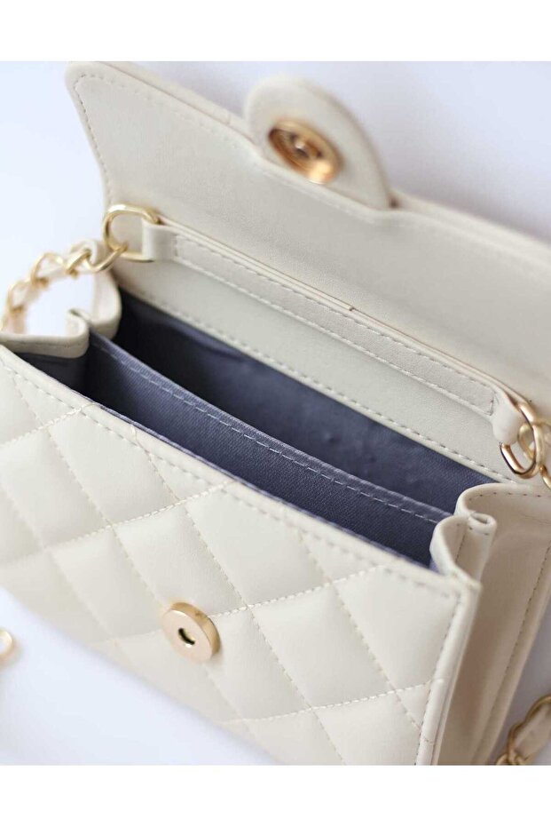 Mila Çanta Krem - 7