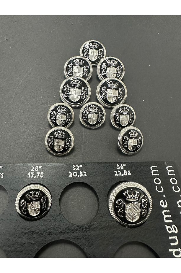 Polnet Button Metal Ceket Blazer Mineli Düğme - 2