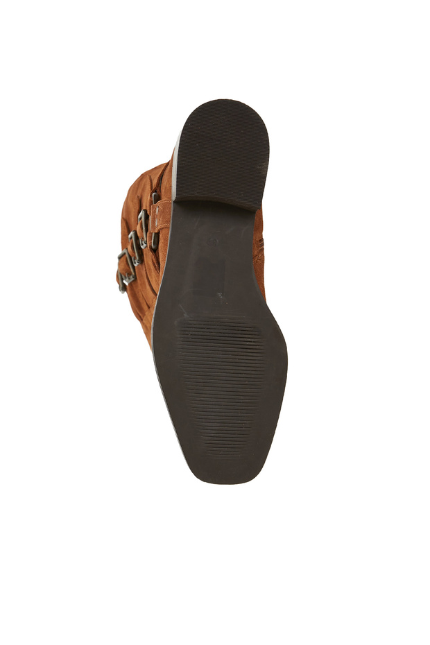 Taba Kadın Deri Çizme - 5