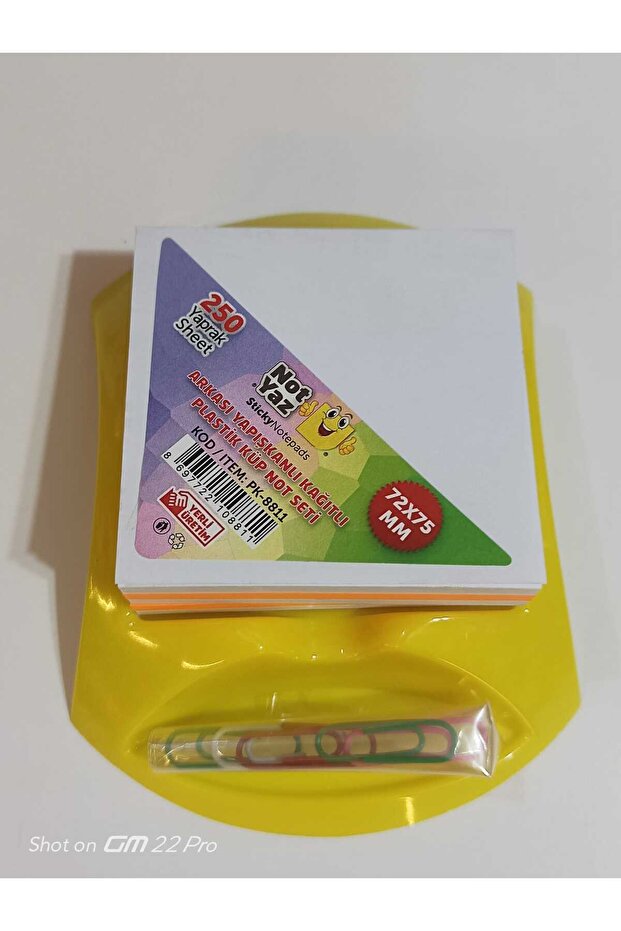 Cube Note Color Plastic - 4