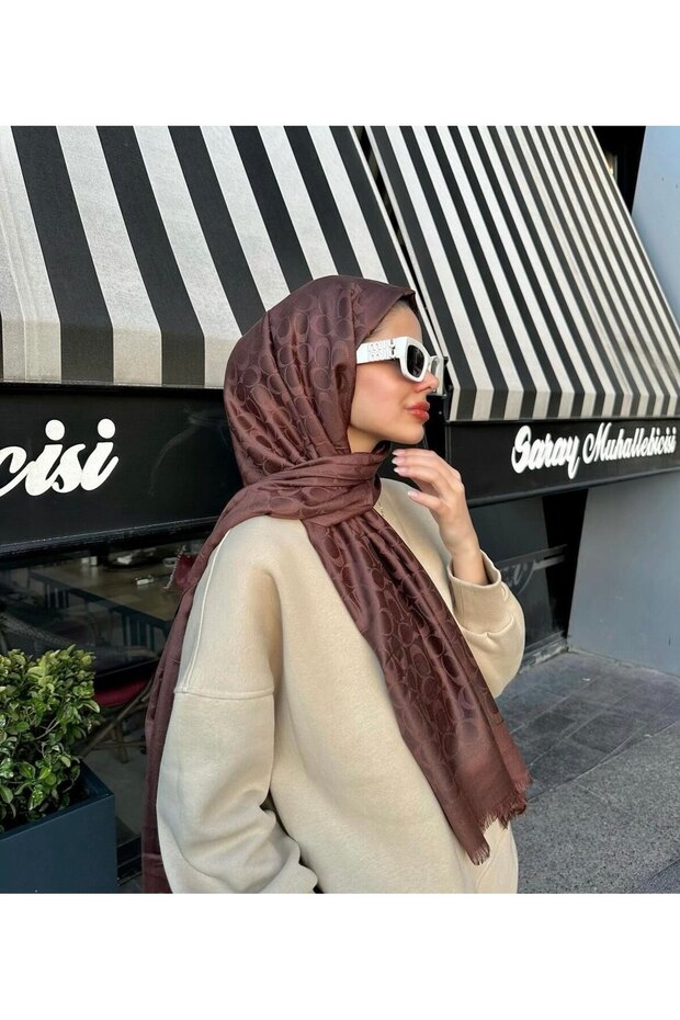 Çift Taraflı İpek Kaşmir Şal C Model Kaşmir Şal - 4