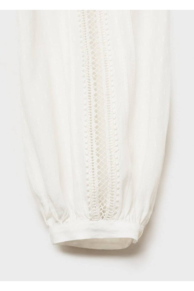 İşleme detaylı bluz - 7