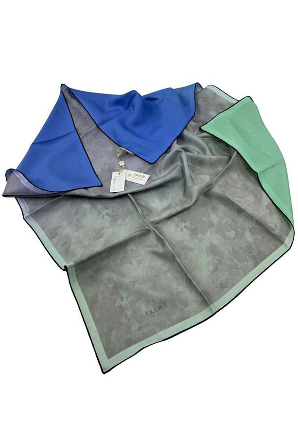 Bosphorus Çift Taraflı İpek Twill Eşarp 7208712-911 - 1