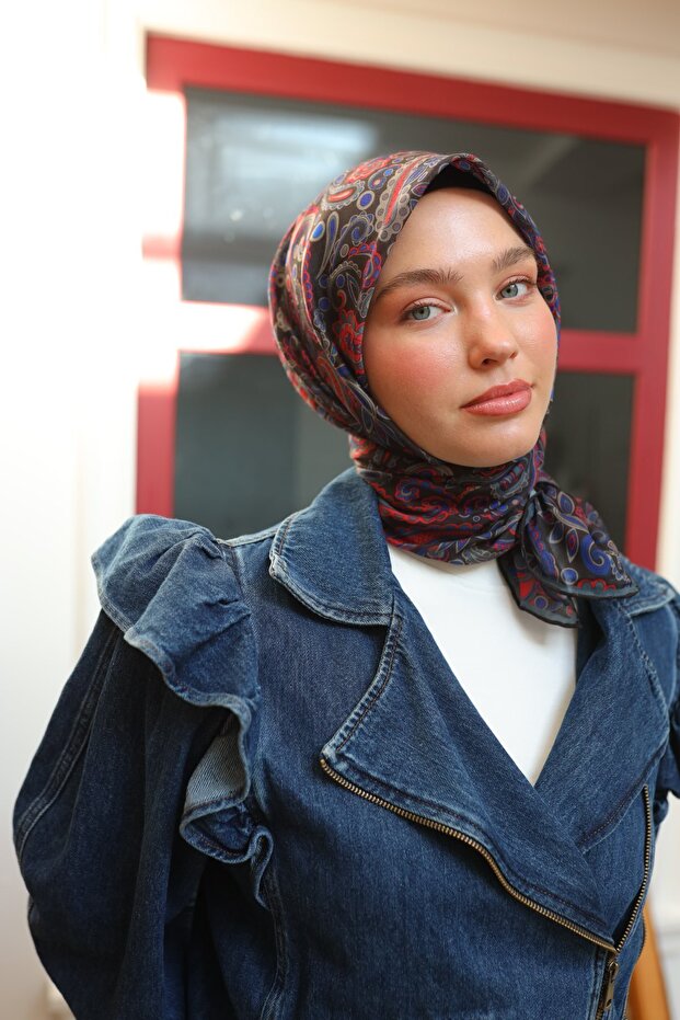 73071-46 Model Eșarfă Moale - 5