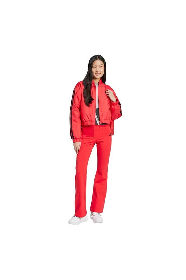 Essentials 3-Stripes Insulated Crop Bomber Jacket - 4