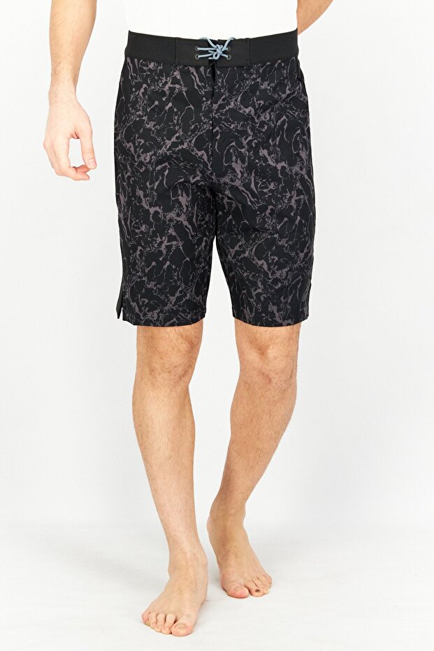 Men Printed Board Shorts Swimwear, Multicolor