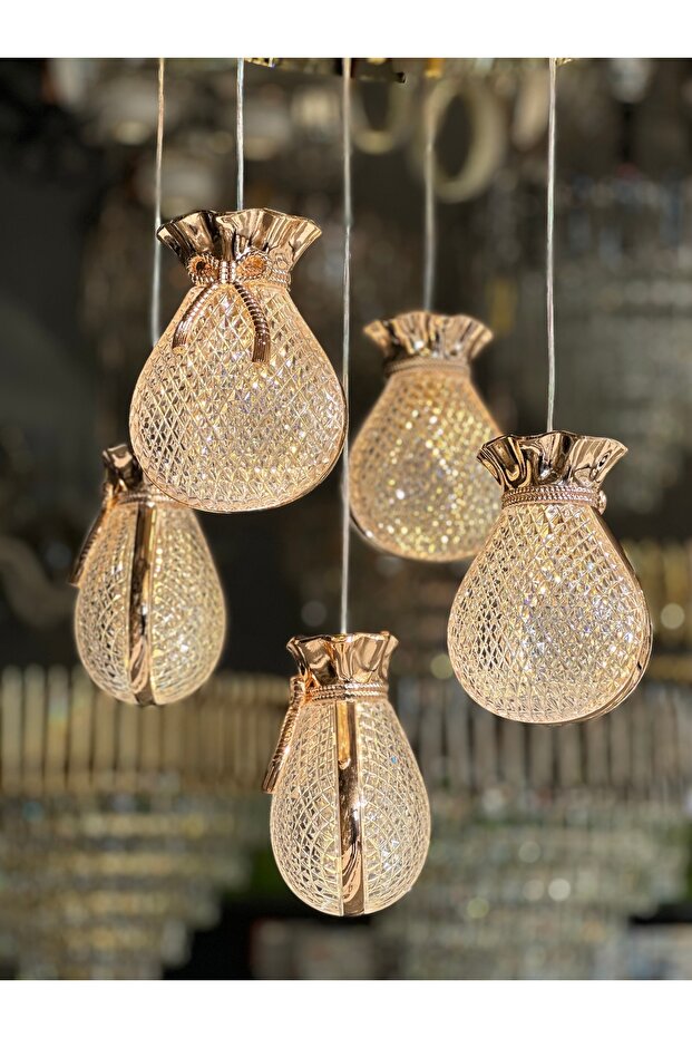 5SARKIT LÜX LED AVİZE 3 IŞIK SEÇENĞİ - 5