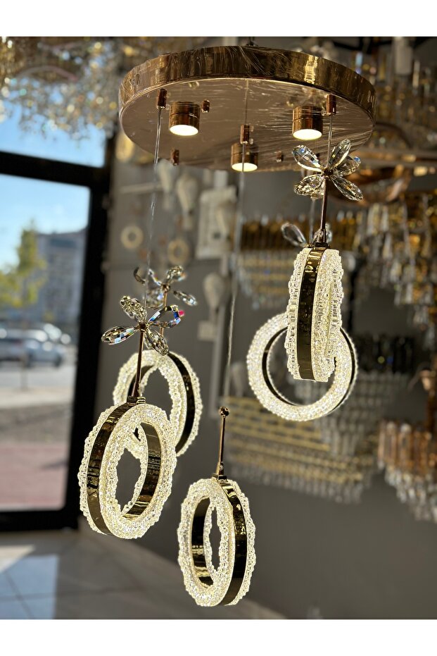 5 SARKIT LÜX LED AVİZE 3 IŞIK SEÇENĞİ - 6