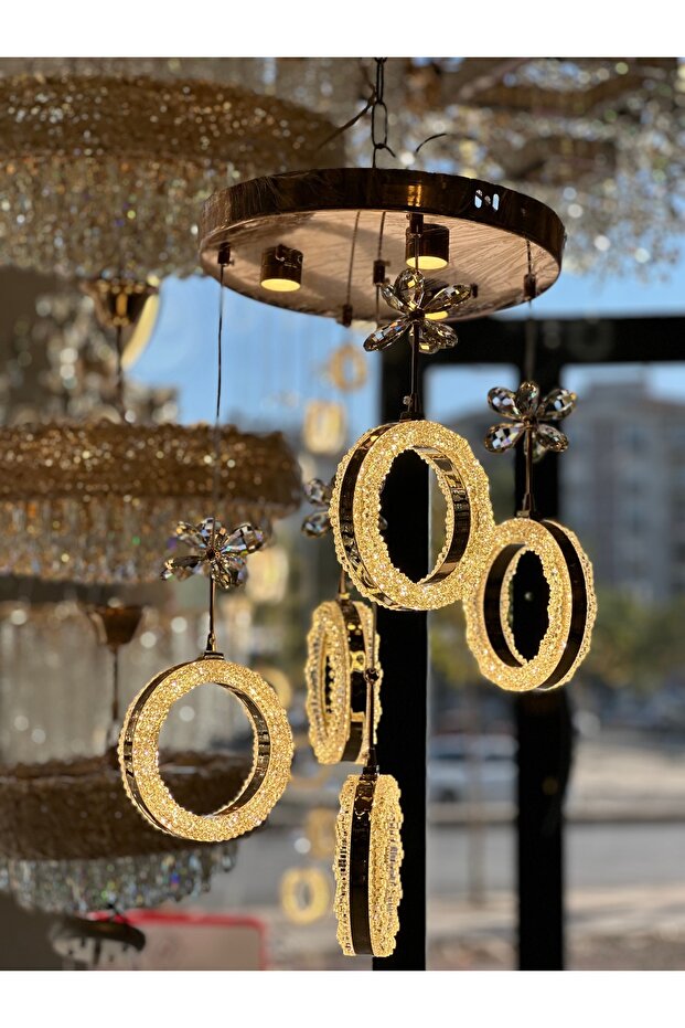 5 SARKIT LÜX LED AVİZE 3 IŞIK SEÇENĞİ - 8