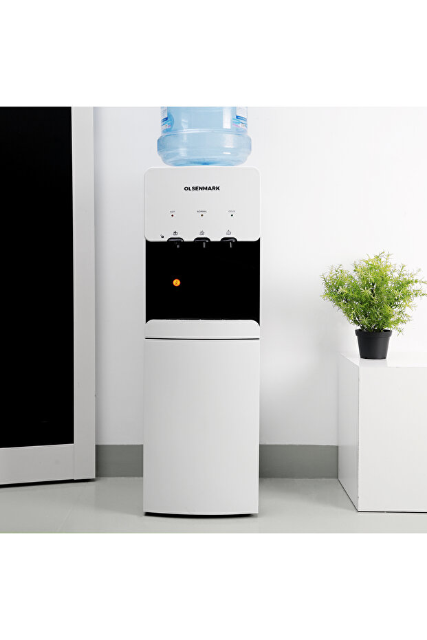 Water Dispenser with Refrigerator, Hot/ Cold/ Warm Function | OMWD1629